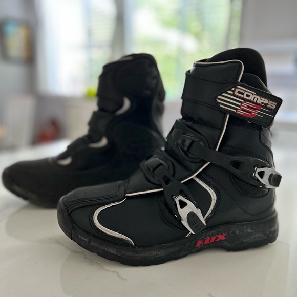 FOX Comp5 Adult Moto Boot - Picture 2 of 16